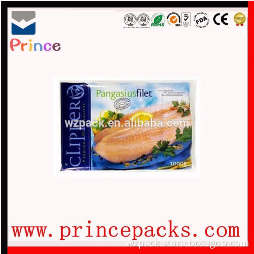 plastic frozen food packaging bag for health food P-1